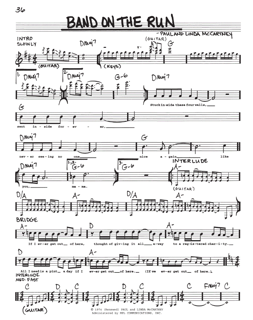 Sheet Music